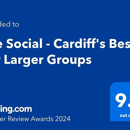 The Social - Cardiff'S Best For Larger Groups Dış mekan fotoğraf